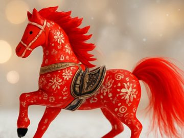 Красная огненная лошадь - 2026